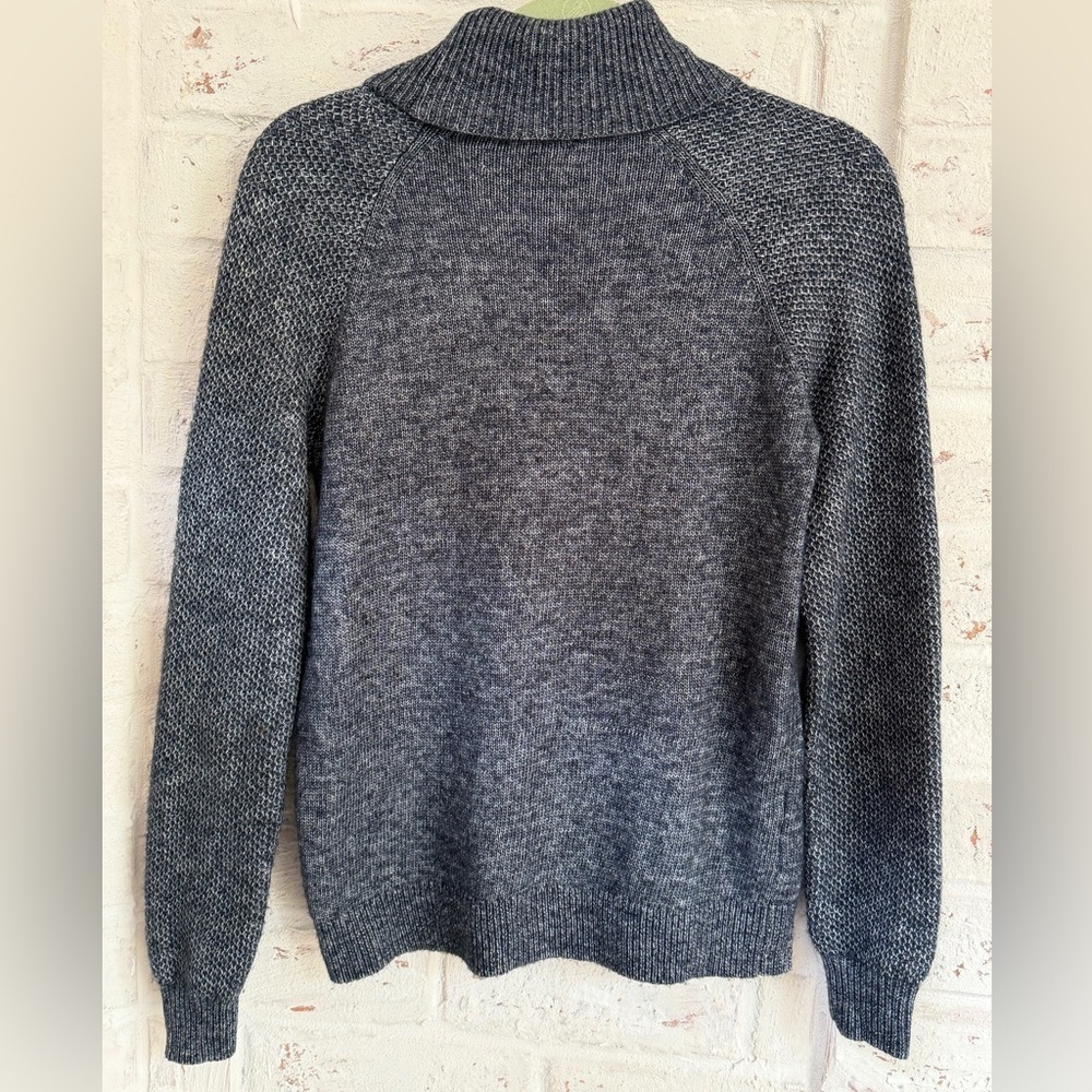 LOFT Women’s Cozy Gray Turtleneck Sweater size XS - Picture 3 of 6